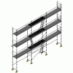 ECHAFAUDAGE FAÇADIER DUO-45 - LOT 80 M2