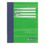 LOT DE 5 - CAHIER PIQUÉ CALLIGRAPHE BROUILLON 17 X 22 CM GRANDS CARREAUX 96 PAGES