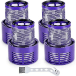 CREA - PACK FILTERS FOR DYSON V10 MOTORHEAD CYCLONE ANIMAL ABSOLUTE SV12 CORDLESS VACUUM CLEANER ATTACHMENT REPLACES DY-969082-01
