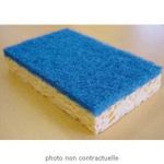 TAMPON EPONGE BLEU - FORMAT 131X88X27 MM - RECOMMANDE POUR SURFACE FRAGILE