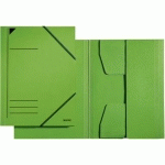 CHEMISE À ÉLASTIQUE, FORMAT A4, CARTON, 320 G/M2, - LOT DE 6