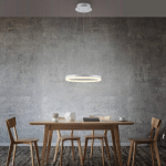 PAUL NEUHAUS SUSPENSION LED TITUS, RONDE, Ø 40 CM, BLANCHE