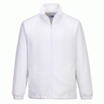 PORTWEST AS26 POLAIRE ANTISTATIQUE ESD BLANC - TAILLE 4XL