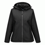 PORTWEST S614 VESTE DE PLUIE FEMMES NOIR - TAILLE XL
