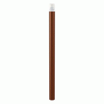 POTELET AGGLO HAUTE VIS. Ø 76 MM ZINC ASP CORTEN/BLANC 9010 - PROCITY