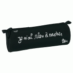 QUO VADIS - TROUSSE SCOLAIRE - RONDE - BEN - 23X8X8 CM - TOILE (POLYESTER) - 1 COMPARTIMENT(S) -  PAR 8 - LOT DE 8