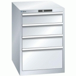 ARMOIRE GRIS CLAIR 564X725X850 AVEC 4 TIR. 75KG _ 78.525.020 - LISTA