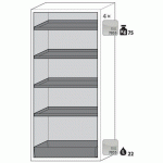 ARMOIRE SÉCURITÉ S-PHOENIX-90 S90.196.090.FWAS GRIS CLAIR - ASECOS