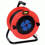 ENROULEUR DE CÂBLE MULTIPRISES - TRB84 - H07RNF - 3G2,5 - IP44 - 40 M BRICOZOR
