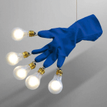 INGO MAURER LUZY TAKE FIVE SUSPENSION LED