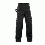 PANTALON DE TRAVAIL ARTISAN NOIR TAILLE 44L - BLAKLADER