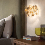 SLAMP CLIZIA MAMA NON MAMA APPLIQUE 32X28 CM DORÉE