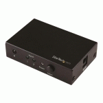 STARTECH.COM SWITCH HDMI - 2 PORTS - COMMUTATEUR HDMI 2X1 - ULTRA HD 4K 60 HZ - COMMUTATEUR VIDÉO/AUDIO - 2 PORTS