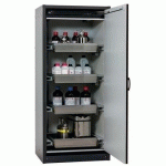 ARMOIRE SÉCURITÉ Q-CLASSIC-30 Q30.195.086.WDR GRIS/ROUGE