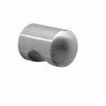 BOUTON 1 ENCOCHE I-126 DIAMÈTRE 20MM INOX MATE - DIDHEYA - 30120