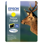 CARTOUCHE EPSON T1304 JAUNE POUR IMPRIMANTES JET D