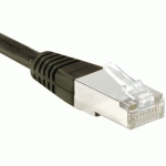 CORDON RJ45 CATÉGORIE 6 S/FTP NOIR - 15 M - CUC