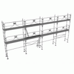 ÉCHAFAUDAGE FAÇADIER DUO-45+ - LOT 78 M2