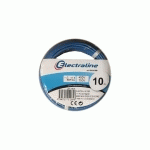 CÂBLE D’INSTALLATION H07V-U 10 M 1.5MM² BLEU AVEC ISOLANT EN PVC - FILS & CÂBLES - 60101015B