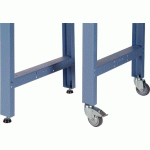 JEU DE 4 ROULETTES PIVOTANTES POUR ÉTABLIS SI - SOFAME - MANUTAN COLLECTIVITÉS