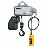 PALAN ÉLECTRIQUE 2 BRINS FIXE À CROCHET - HAUTEUR DE LEVÉE 10 M - CAPACITÉ 1000 KG - MANUTAN COLLECTIVITÉS