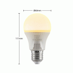 PRIOS AMPOULE LED E27 A60 11 W BLANC 2 700 K X10