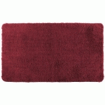 TAPIS DE BAIN BELIZE CHILI, 55 X 65 CM, MICROFIBRE WENKO