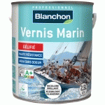VERNIS MARIN - RÉSISTANCE UV - 1 L - INCOLORE DORÉ BRILLANT BLANCHON