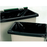 ASTUCEO - LOT DE 20 HOUSSES 120 LITRES POUR CONTAINERS - NOIR