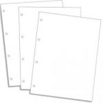 CLAIREFONTAINE RAMETTE DE 500 FEUILLES PAPIER BLANC CLAIRALFA 80 GRAMMES FORMAT A4 PERFORÉ 4 TROUS 2989