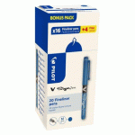 PACK DE 16 STYLOS FEUTRE V SIGN PEN PILOT BLEUS + 4 OFFERTS