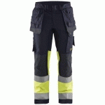 PANTALON DE TRAVAIL MULTINORMES INHÉRENT STRETCH FLUORESCENT TAILLE 38 - BLAKLADER