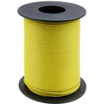 125-S50-3 FIL DE CÂBLAGE 1 X 0.25 MM² JAUNE 50 M - DONAU ELEKTRONIK