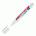 MARQUEUR EFFAÇABLE EDDING 95 POINTE OGIVE 1,5 À 3 MM - BLANC
