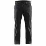 PANTALON DE TRAVAIL CHINO STRETCH 2D NOIR TAILLE 40L - BLAKLADER