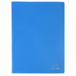 PROTÈGE-DOCUMENTS EN POLYPROPYLÈNE SOUPLE OPAK 20 VUES - A4 - BLEU CLAIR - LOT DE 25