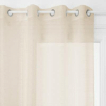 RIDEAU VOILAGE UNI LOUIS 140X240CM LIN