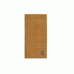 SERVIETTE ARPILLERA DOUBLE POINT ECOLABEL 1/8 18 G/M² 40X40CM OUATE RECYCLÉ MARRON (VENDU PAR 600)