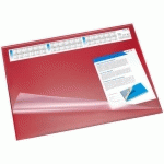 SOUS-MAIN SYNTHOS VSP, 520 X 650 MM, ROUGE - LOT DE 2