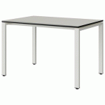 TABLE MALIBU 120X80 T6 SOUDÉ ST ANTIB BL SE W911/NO BLC 9016