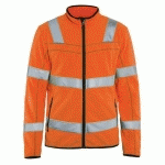 VESTE MICROPOLAIRE HAUTE-VISBILITÉ TAILLE XL - BLAKLADER