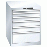 ARMOIRE BLANC PUR 564X725X700 AVEC 6 TIR. 75KG _ 14.352.110 - LISTA