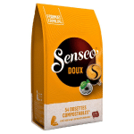 CAFE DOUX SENSEO - 54 DOSETTES SOUPLES