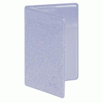 LOT DE 5 - PORTE-CARTES EXACOMPTA EDEN L 7 X H 10 CM - COULEURS ASSORTIES
