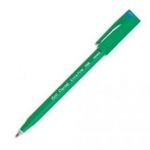 PENTEL STYLO FEUTRE À BILLE POINTE PLASTIQUE 0,6 MM ENCRE BLEUE CORPS PLASTIQUE VERT R 56