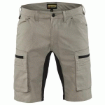 SHORT SERVICES STRETCH BEIGE/NOIR TAILLE 44 - BLAKLADER