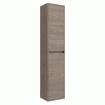 COLONNE DE BAIN SUSPENDU MODERNE EN BOIS CHÊNE ETERNITY ROBLE FONCÉ