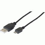 CORDON USB 2.0 ECO A / MICRO B NOIR