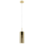 LAMPE SUSPENSION SELVINO OR H: 110 Ø: 10 CM DIMMABLE