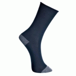 LOT DE 2 - PORTWEST SK20 CHAUSSETTE MODAFLAME KNIT FR NOIR - TAILLE 39-43